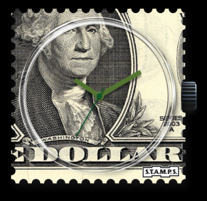 s.t.a.m.p.s. one dollar eur 12,50 incl. btw